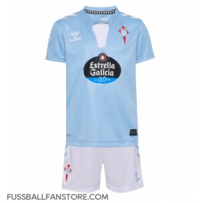 Celta Vigo Replik Heimtrikot Kinder 2024-25 Kurzarm (+ Kurze Hosen)